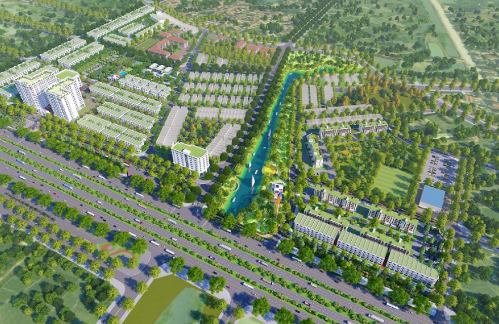 Phối cảnh của CEOhomes Hana Garden Mê Linh