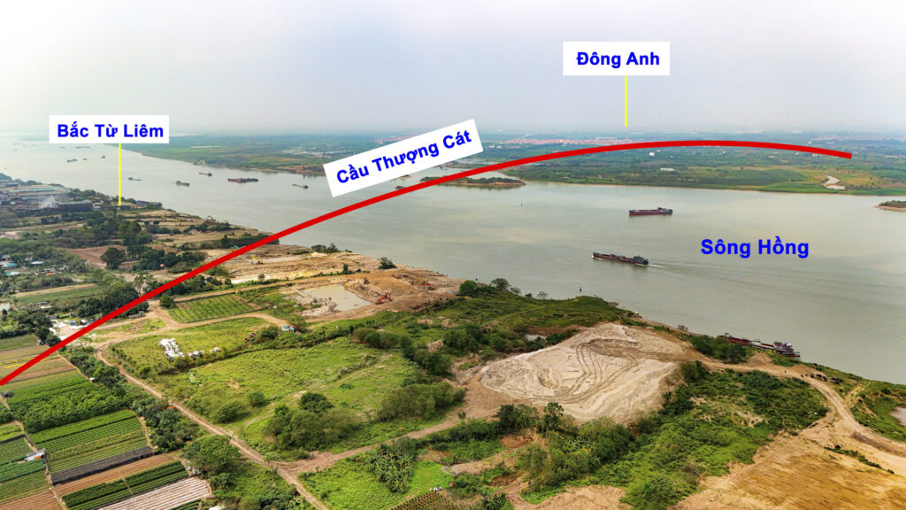 Cầu Thượng Cát đã được khởi công